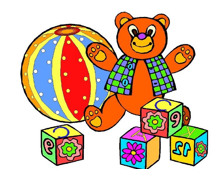 Playing With Toys Clipart
