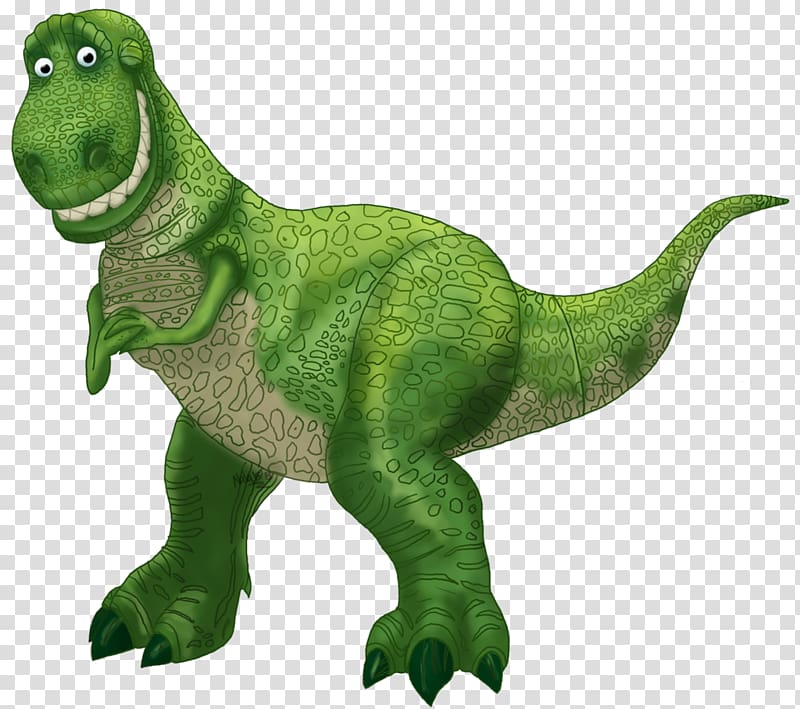 Green Toy Story Rex dinosaur illustration, Buzz Lightyear