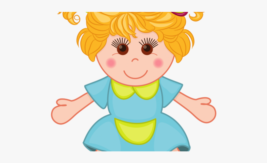 Doll clipart childrens.