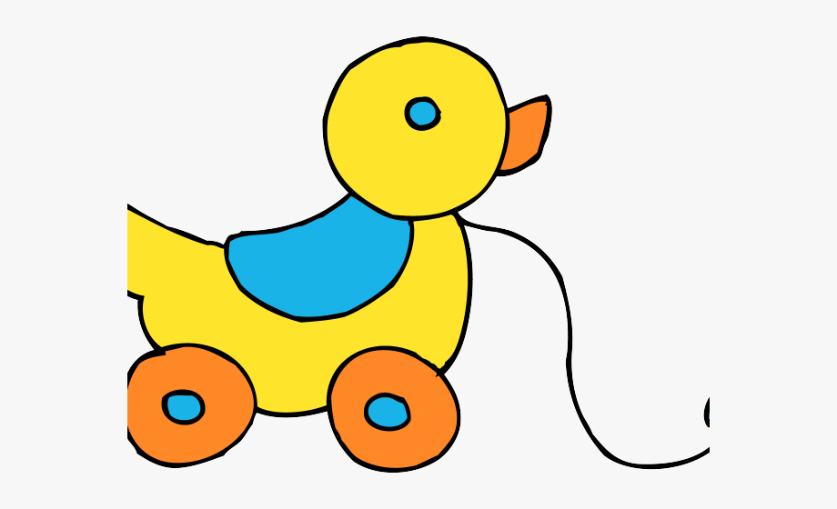 Duck clipart toy.