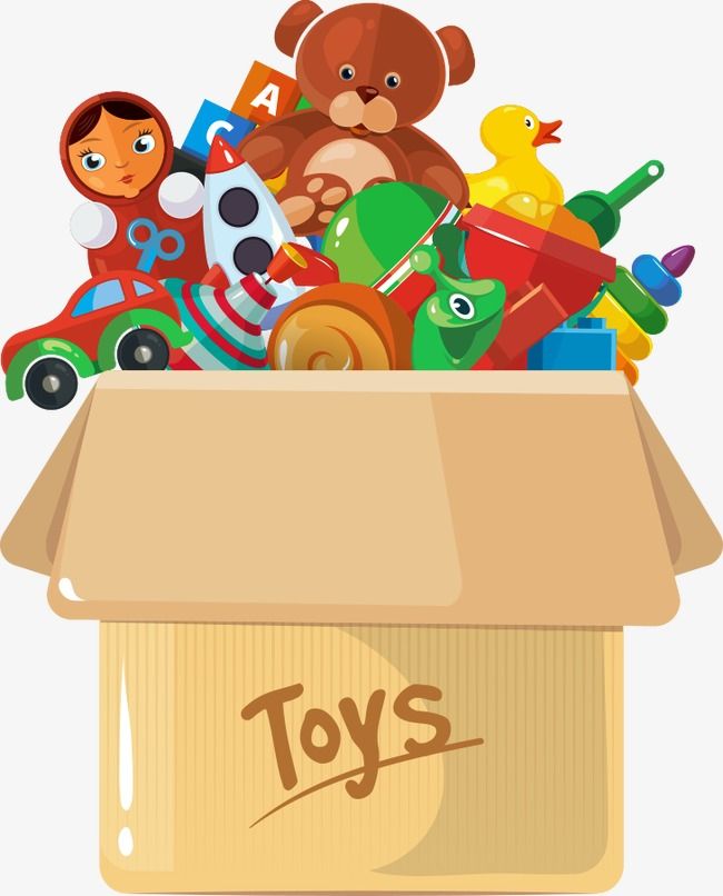 Vector Carton Toys, Toys Clipart, Carton, Toy PNG and Vector