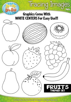 Fruit Tracing Image Clipart