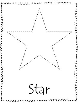 Trace the star.