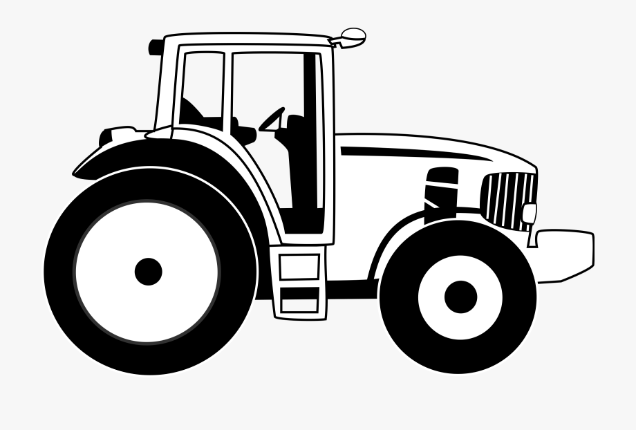 Tractor clipart image.