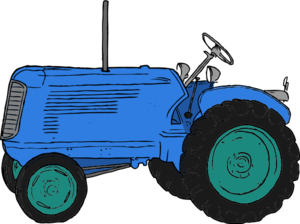 Tractor clipart free.
