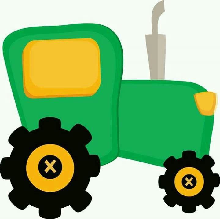 Tractor animal clipart.