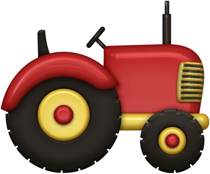 Cartoon Tractor Clipart