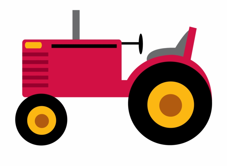 Farm tractor clipart.