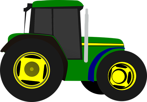 Tractor farm equipment.