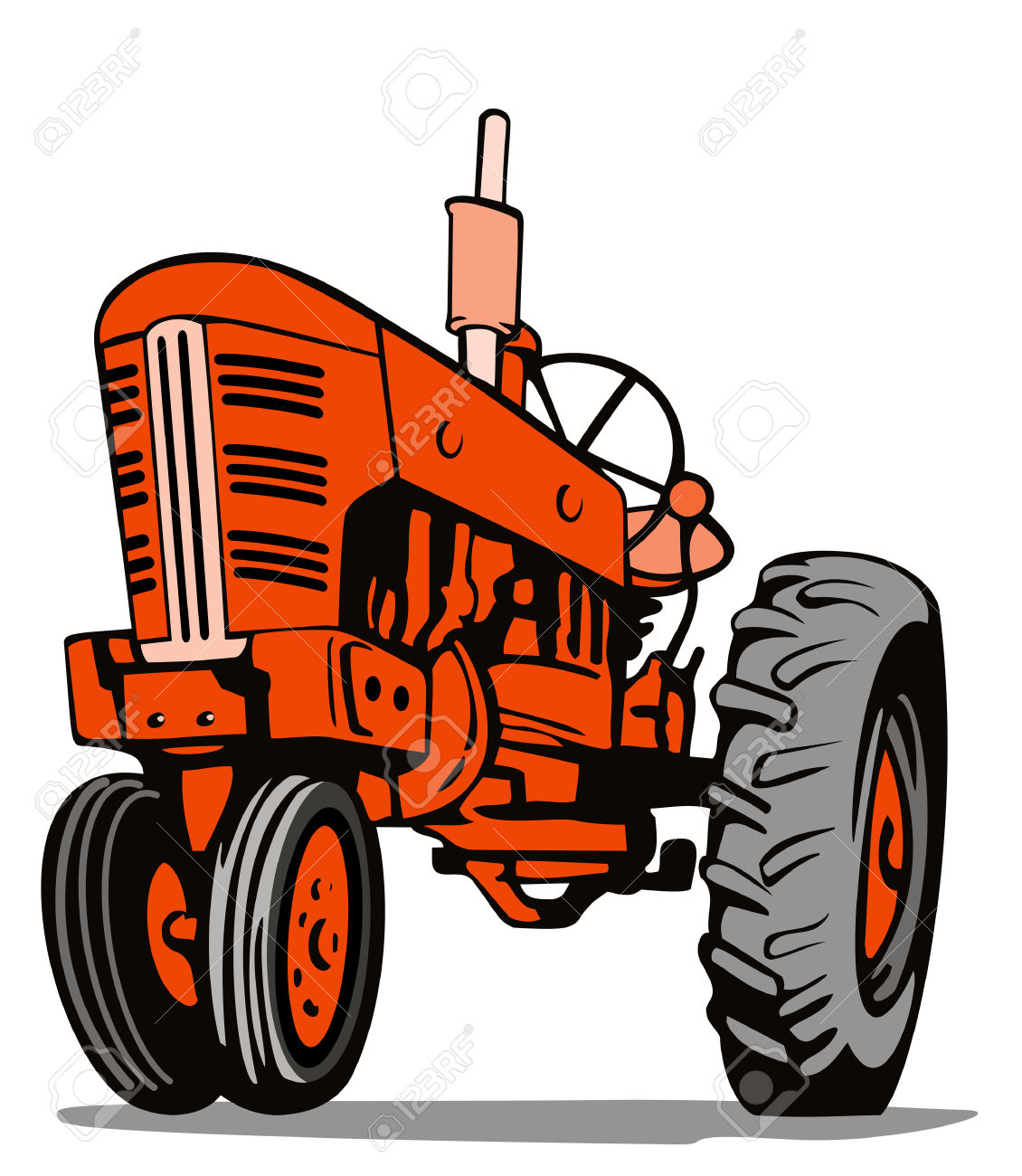 Collection tractor clipart.