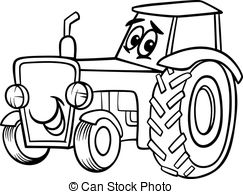 Tractor illustrations and.