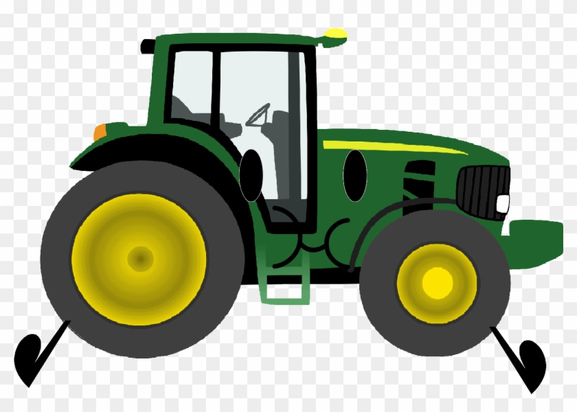 Tractor png green.