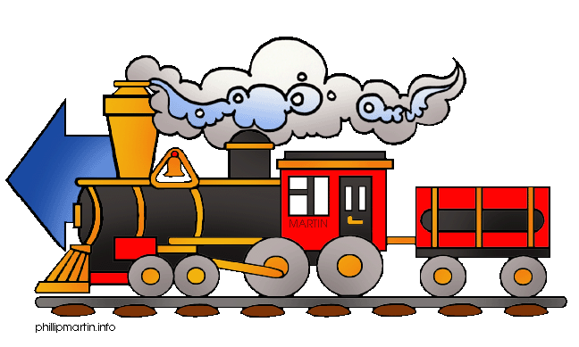 All aboard train.