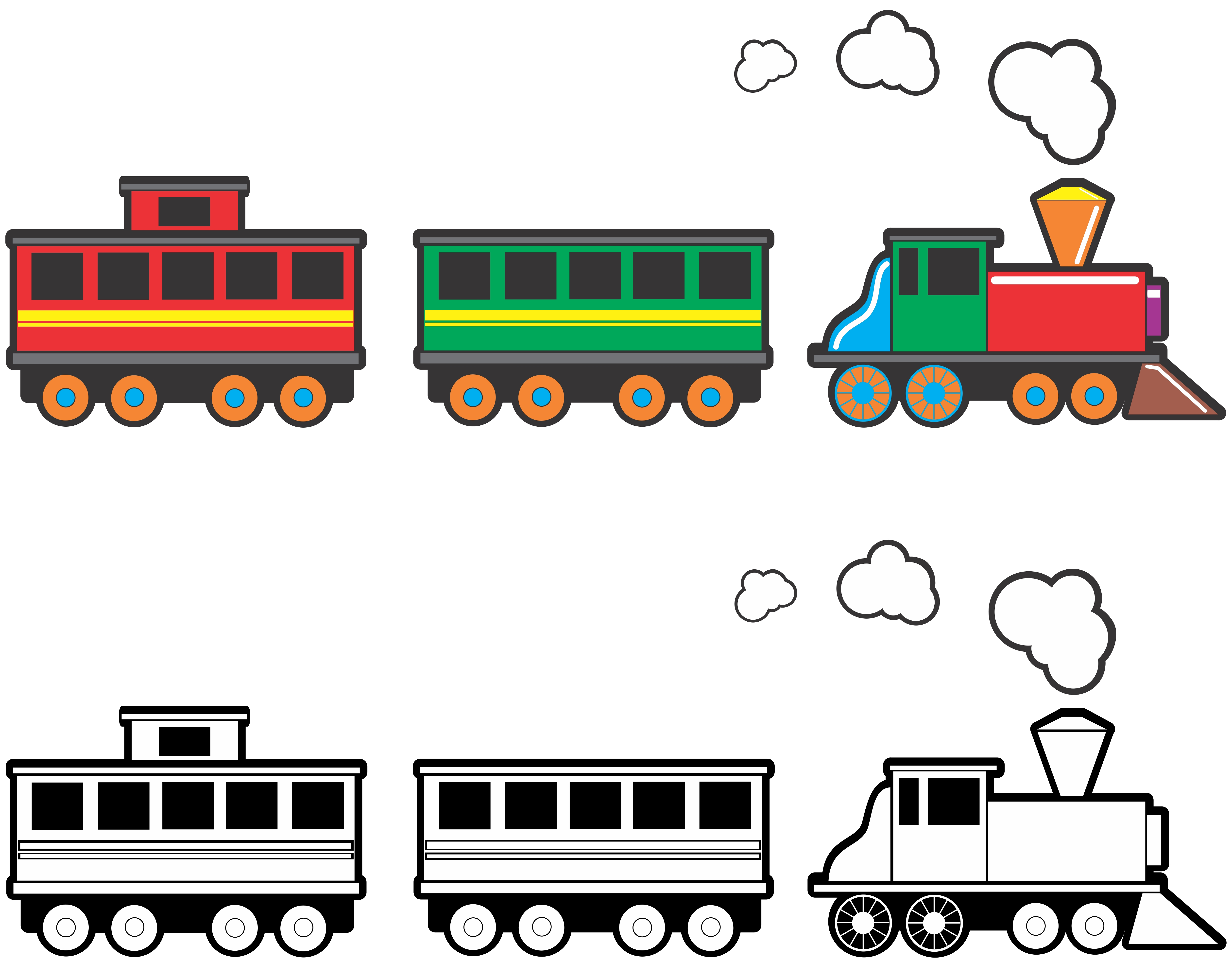 Free Cartoon Train Picture, Download Free Clip Art, Free