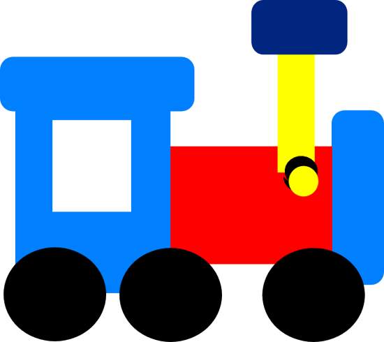 train clipart baby