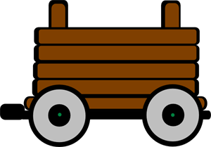 Loco train carriage.