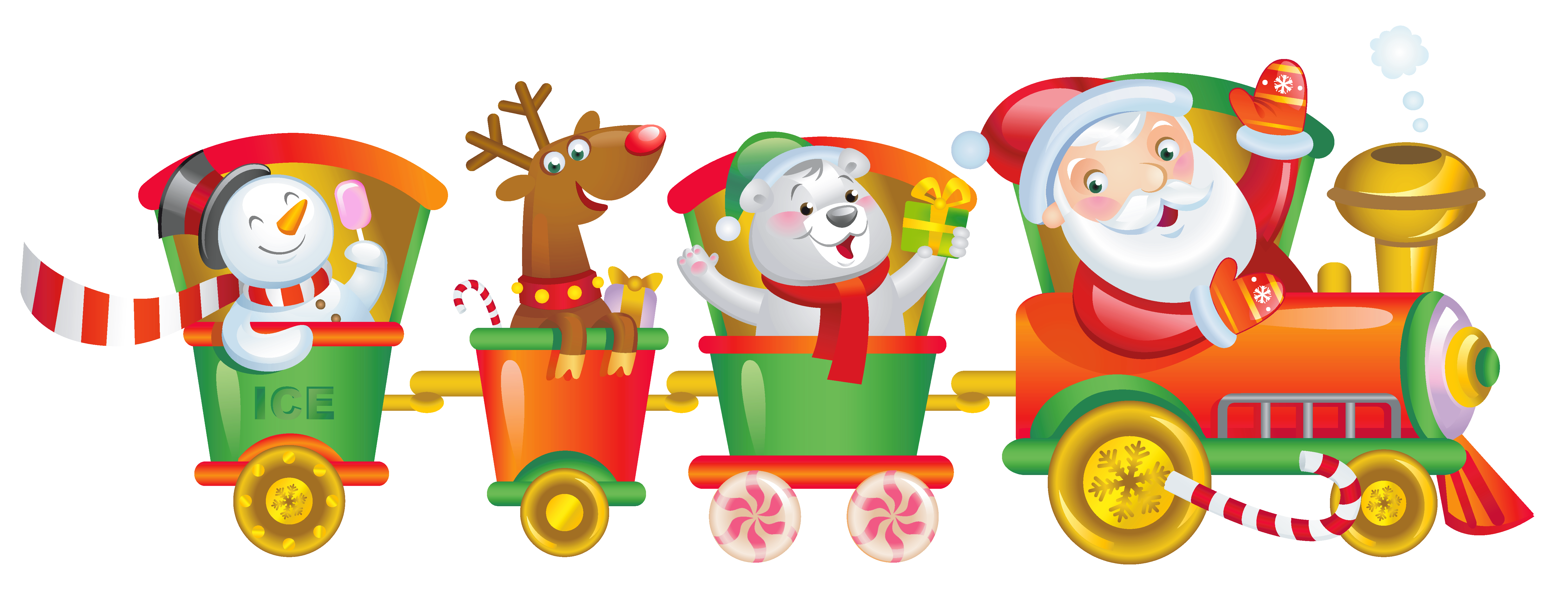 Free Christmas Train Cliparts, Download Free Clip Art, Free