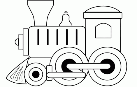 Toy Train Printable Images