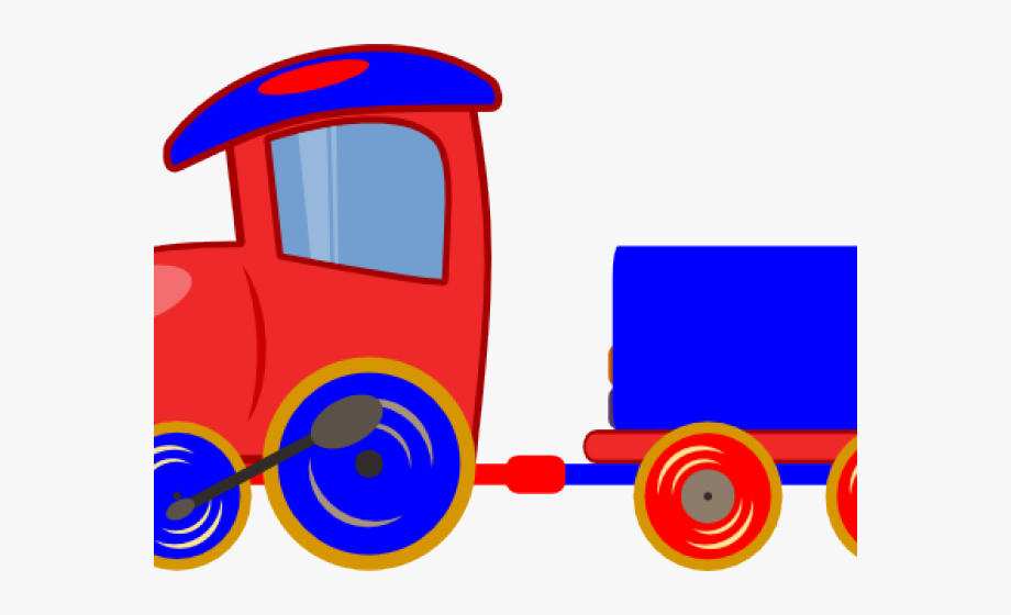 Cartoon train engine.