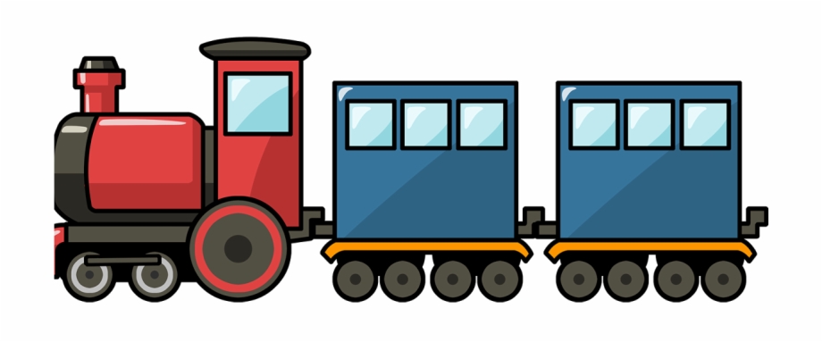 Train rail transport.