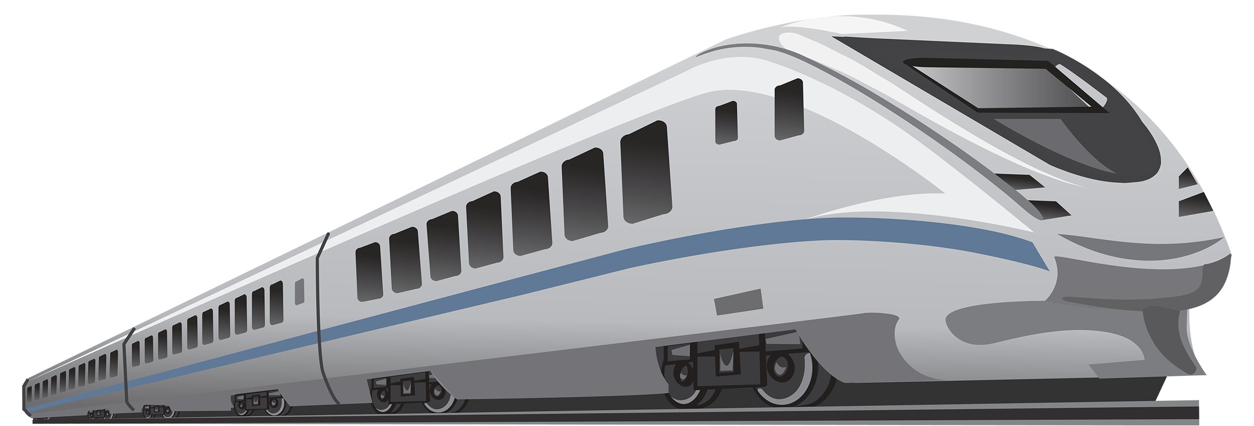 Modern Train PNG Clipart