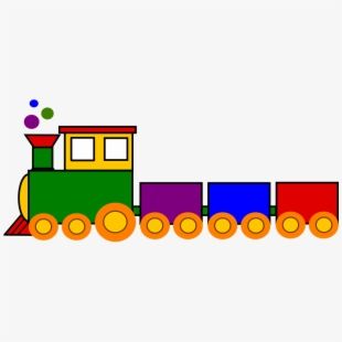 Colorful Free Vector Graphic On Pixabay Locomotive