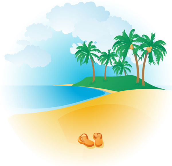 Free Beach Clipart Transparent Background, Download Free