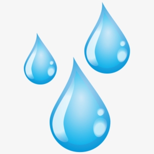 Transparent Background Water Droplet Clipart