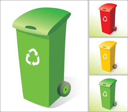 Trash can vector free free vector download