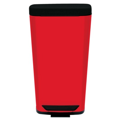 trash can clipart red
