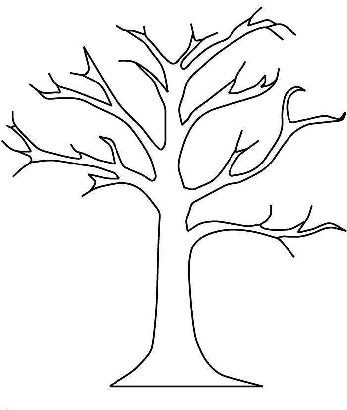 Leaf black and white tree without leaves clipart black and