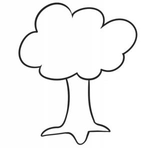 Free Simple Tree Clipart Black And White, Download Free Clip
