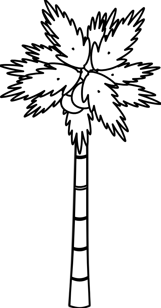 Free Black And White Tree Drawing, Download Free Clip Art