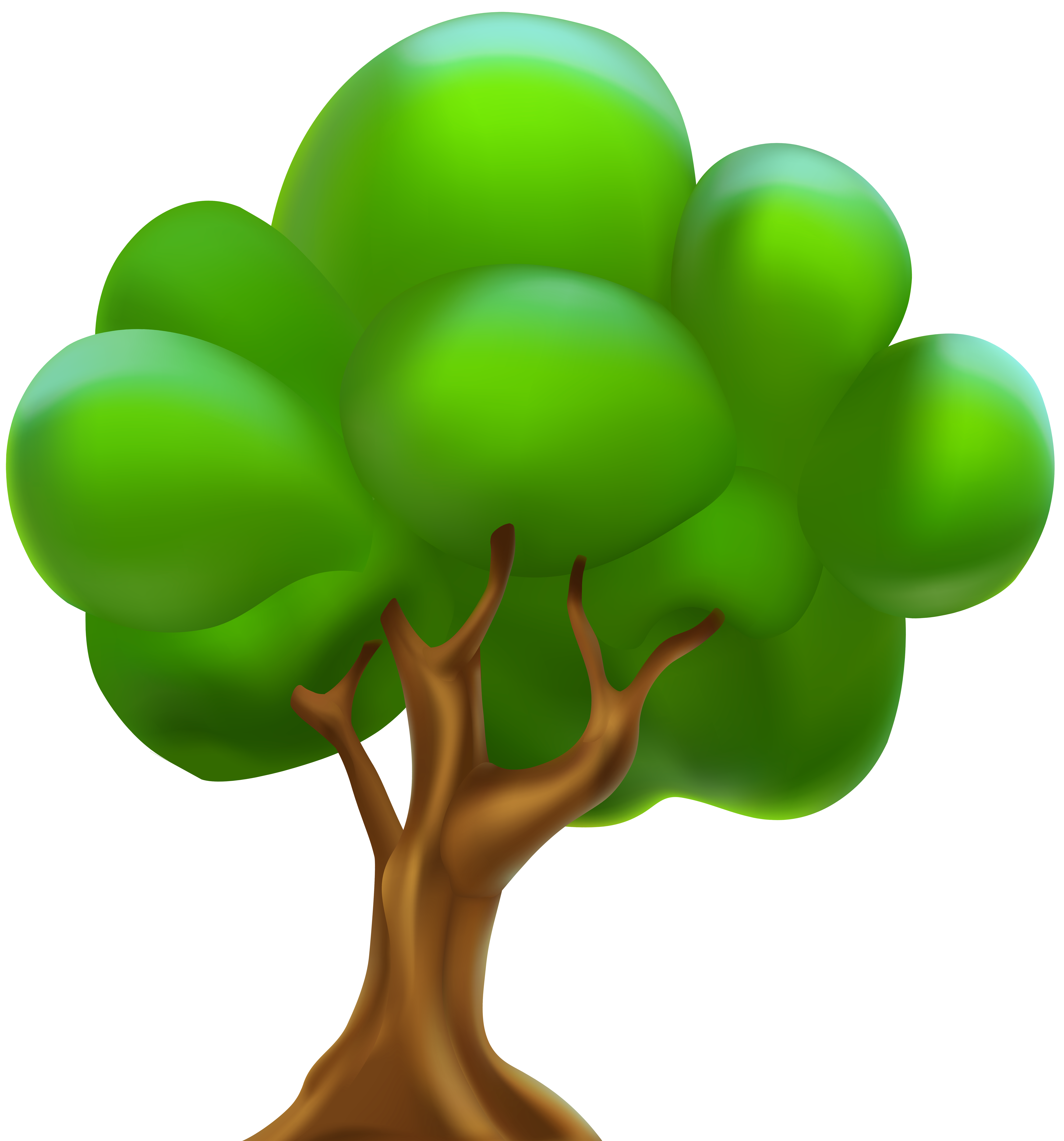 Cartoon Tree PNG Clipart