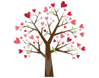 Heart Tree Clipart