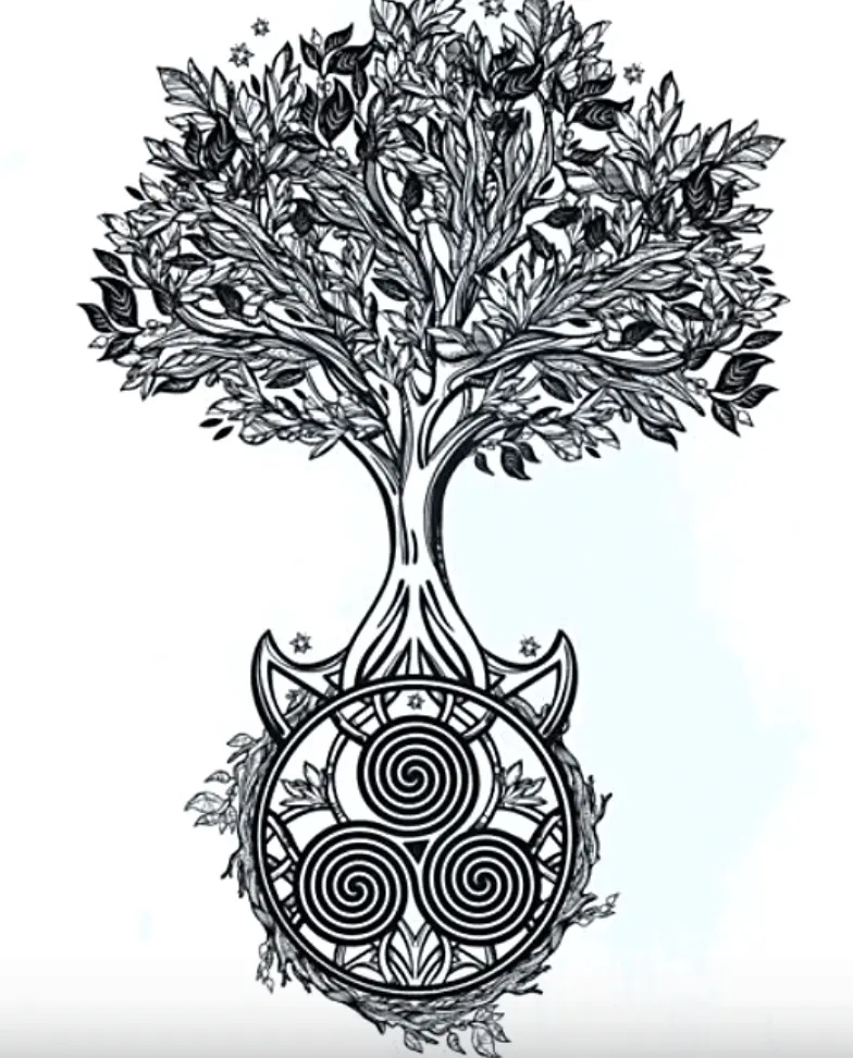 Celtic tree life.