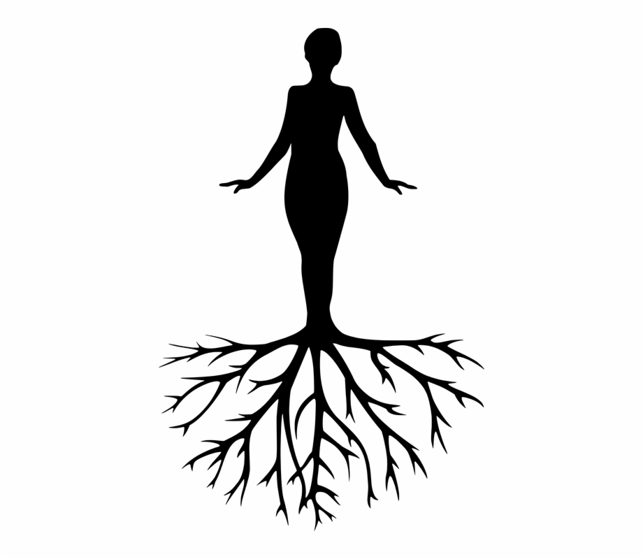 Women tree yoga.