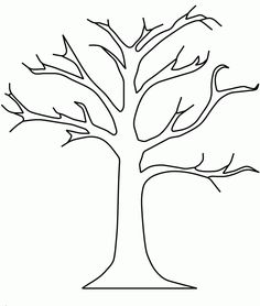 Tree trunk clipart black and white