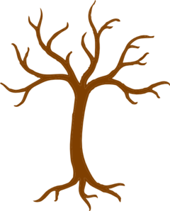 Tree Trunk And Branches Clip Art at Clker