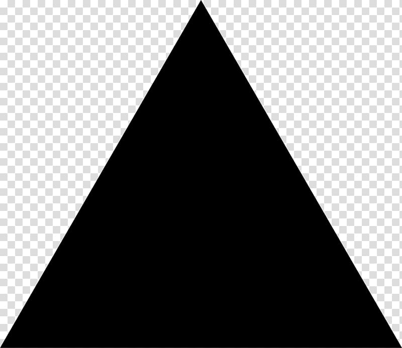 Black triangle black.