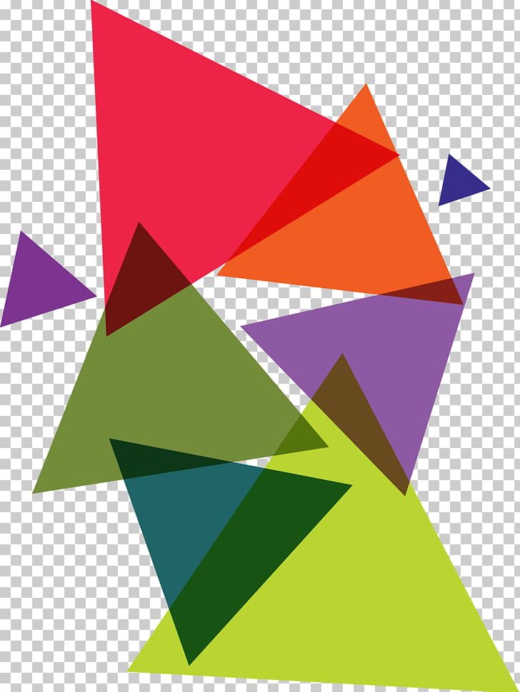 Logo triangle color.