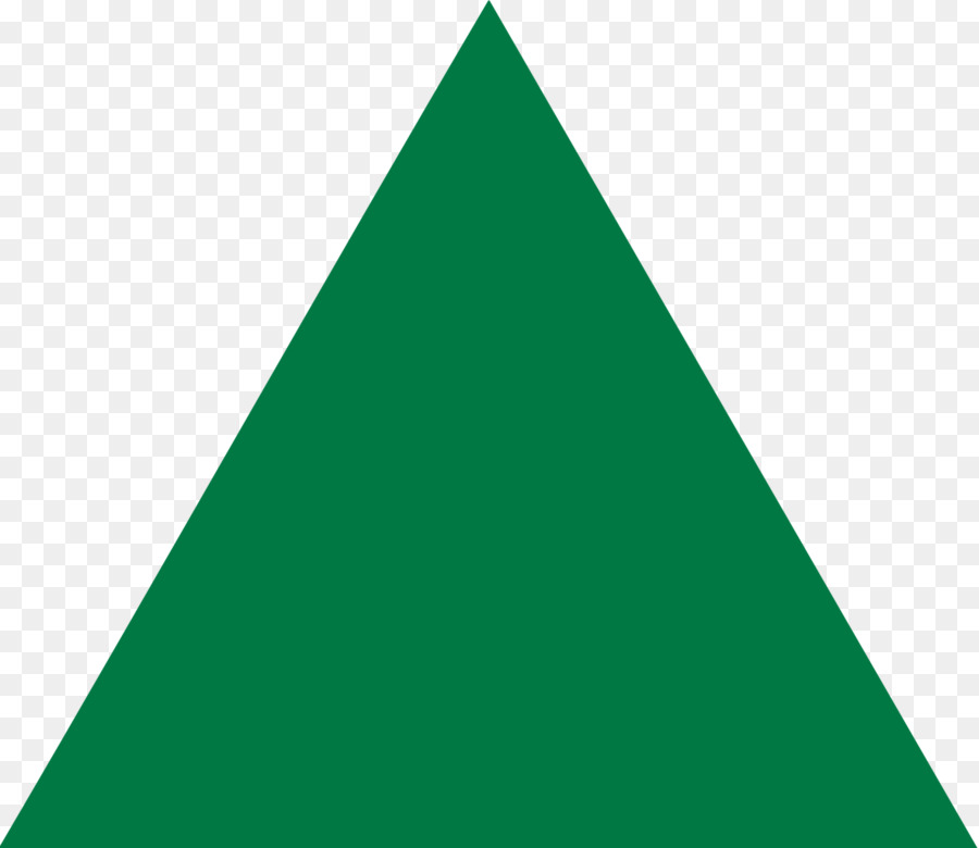 triangle clipart green