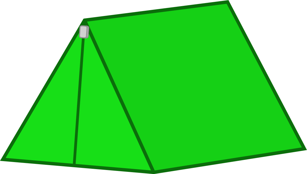 Clipart tent triangle object, Clipart tent triangle object