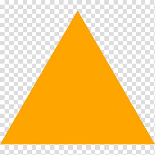 Yellow triangle triangle.