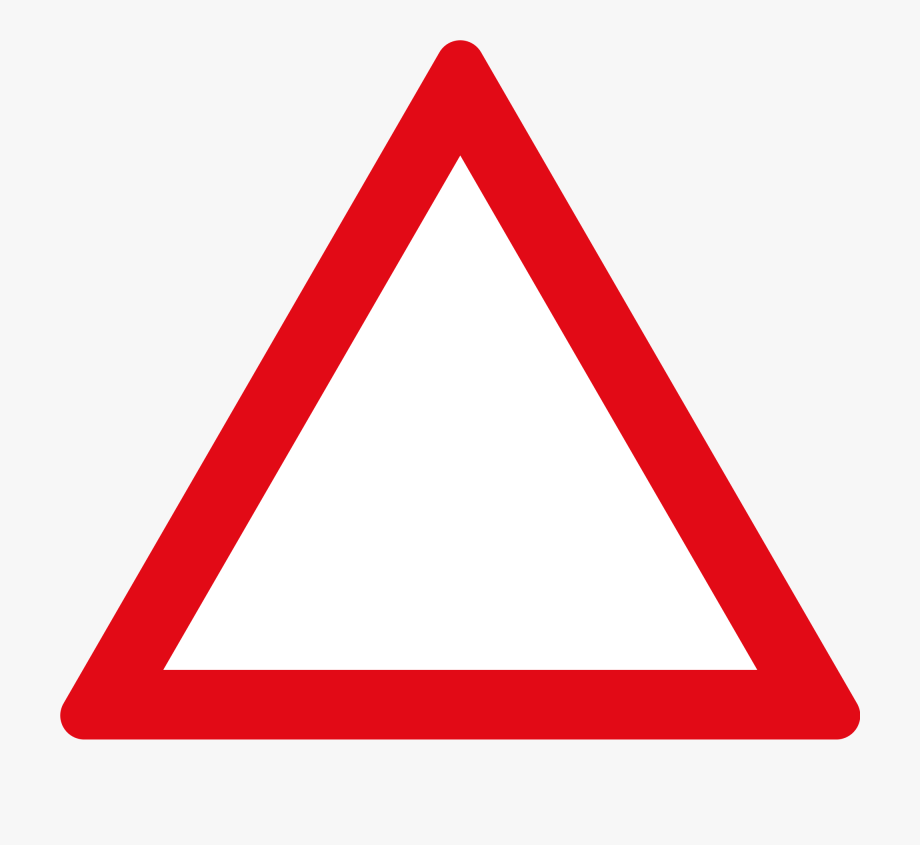 File Triangle Warning Sign Red And White