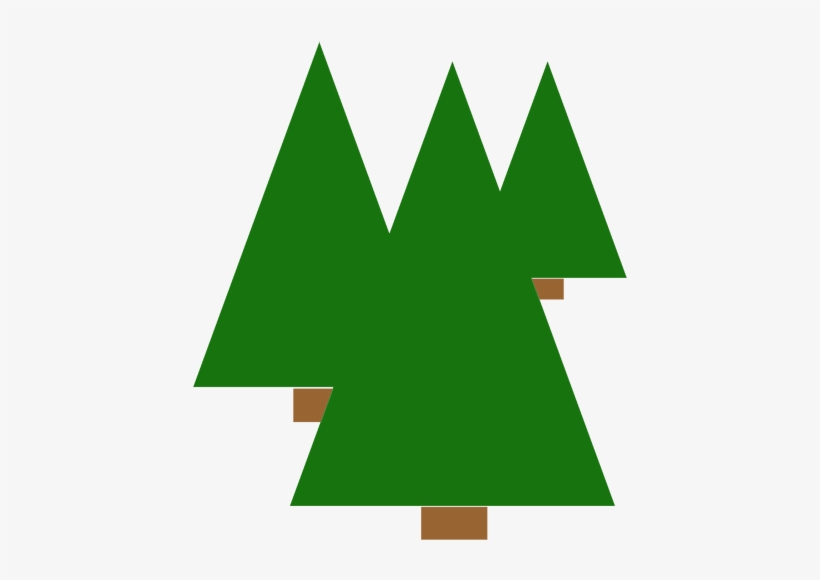 Clipart Triangle Line Tree Png