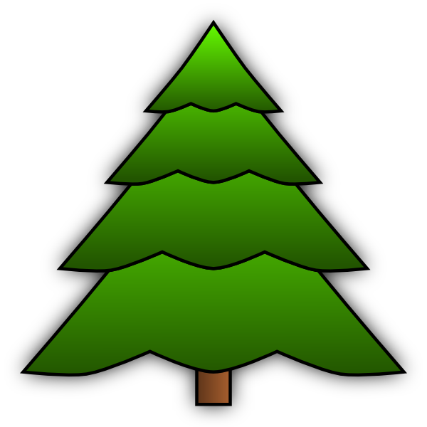 Simple Tree Clip Art at Clker