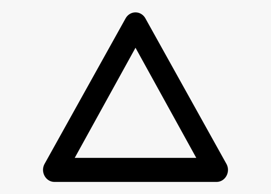 Computer icons triangle.