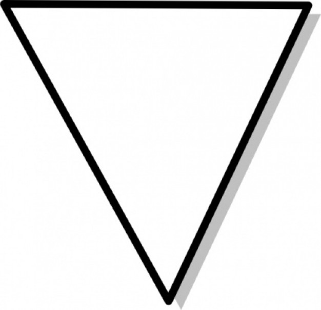 Triangle clip art.