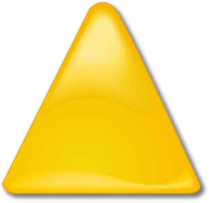 Yellow Triangle Clipart
